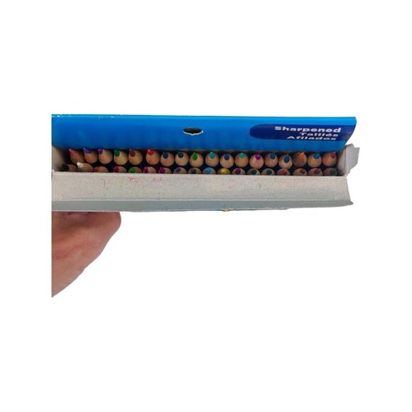 Creatology 36-Pc Colored Pencils and Up Up 2-Hole Pencil Sharpener New In Box - Picture 5 of 8